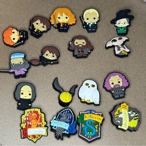 Harry Potter shoe charms new 17 piece new